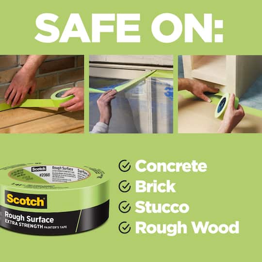 Scotch® 0.94" x 60yd. Rough Surface Painter's Tape